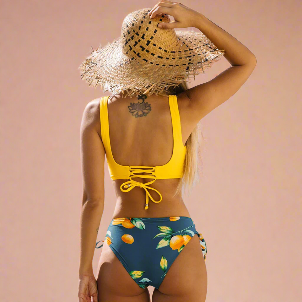Wrap Top Bikini Set for Women - Stylish Swimwear for Beach & Pool Parties 8