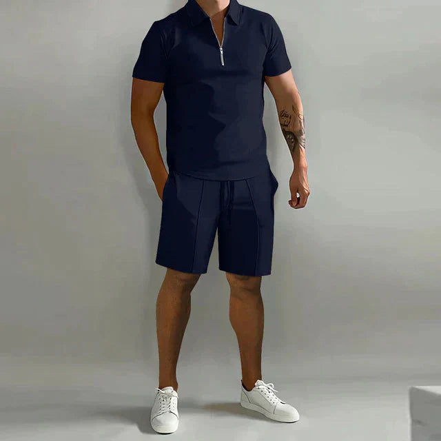 NATHAN | Luksuriøst polosett og shorts for menn