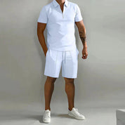 NATHAN | Luksuriøst polosett og shorts for menn