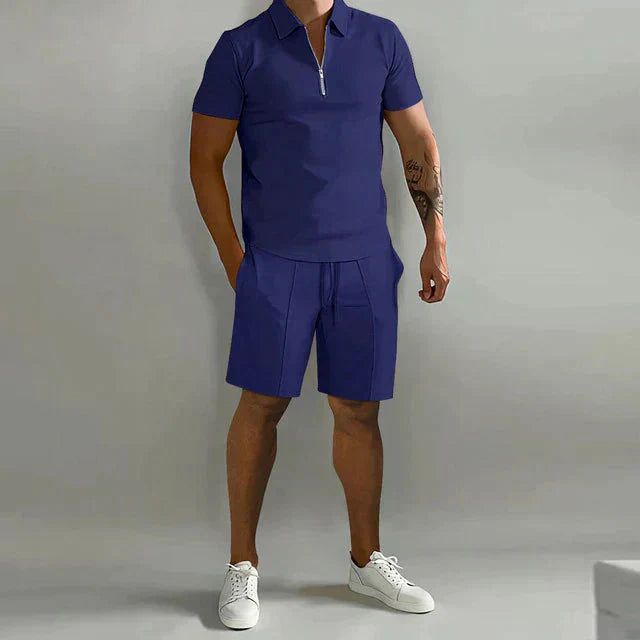NATHAN | Luksuriøst polosett og shorts for menn