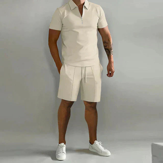 NATHAN | Luksuriøst polosett og shorts for menn