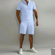 NATHAN | Luksuriøst polosett og shorts for menn