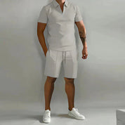 NATHAN | Luksuriøst polosett og shorts for menn