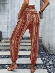 Lola | High-Waisted Printed Pants – Guaranteed Bohemian Vibe