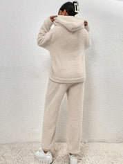 HAILEY | Naisten kaksiosainen fleece-teddyasu