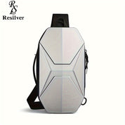 Small waist bag with shoulder strap featuring anti-theft protection and charging function Jayden