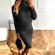 Kristel | Elegant to-delt sett med topp og skjørt