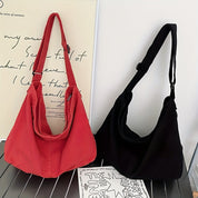 Hailey | Oversized Canvas Crossbody Bag Chic for Effortless Style