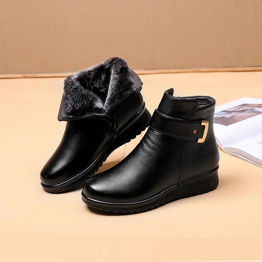Élodie | Bottines Chaudes – Alliez Élégance et Protection