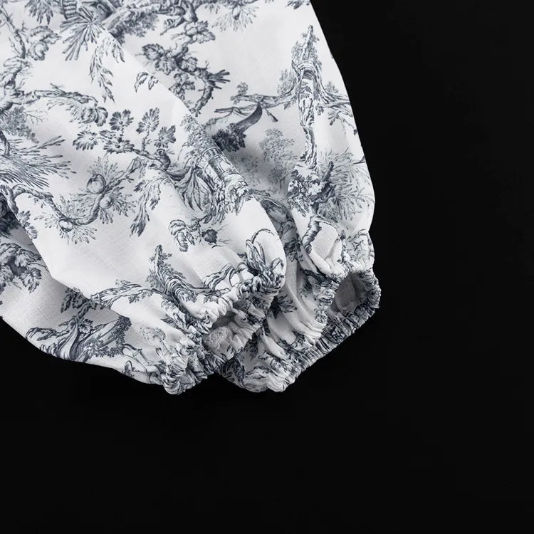 Liora | Flying Elegance with Puff Sleeves