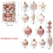 coffret cadeau pendentif ornement de Noël 0