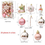 coffret cadeau pendentif ornement de Noël 3