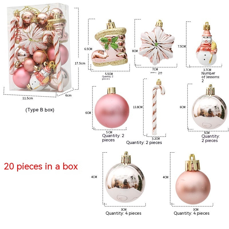 coffret cadeau pendentif ornement de Noël 3