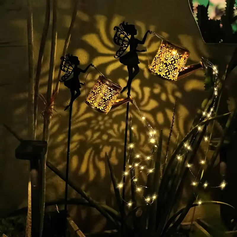 décorations lumineuses d'extérieur, lampe féérique suspendue 4