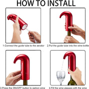 distributeur électrique d'aérateur à vin 6