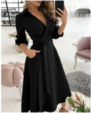 Catherine | Robe Midi Soignée - Style Rafiné pour les Célébrations