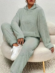 HAILEY | Naisten kaksiosainen fleece-teddyasu