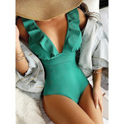 Léa | Maillot de Bain Ridé pour Piscine et Plage