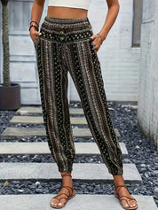 Lola | High-Waisted Printed Pants – Guaranteed Bohemian Vibe