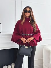 Poncho Eleganssi Nykyaikainen