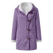 Ingrid | Lämmin fleece-takki hupulla naisille