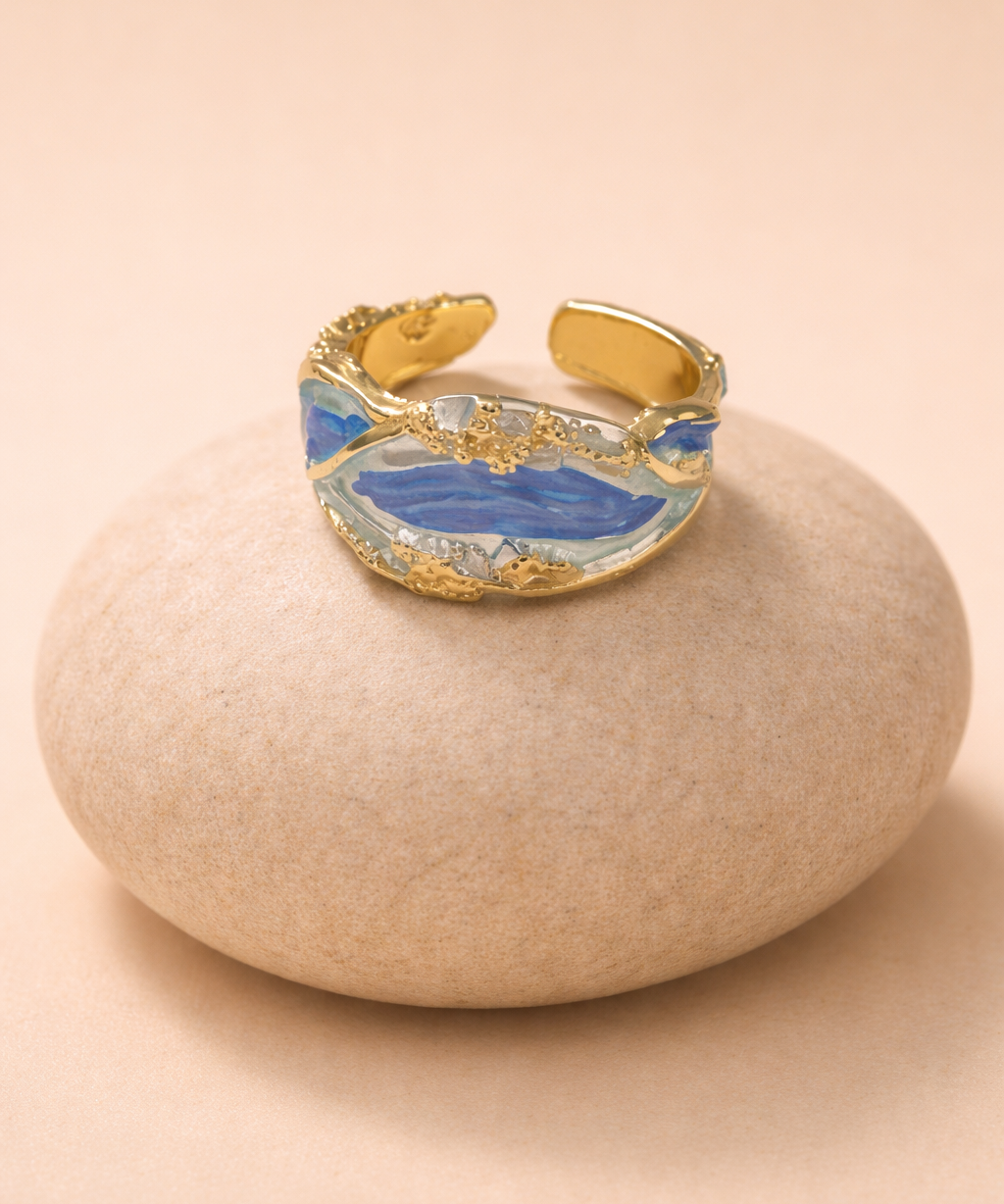 gold-tone-adjustable-ring-blue-enamel-textured-band.png
