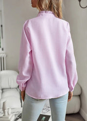 VIOLA | Elegant Long-Sleeve Blouse for Women