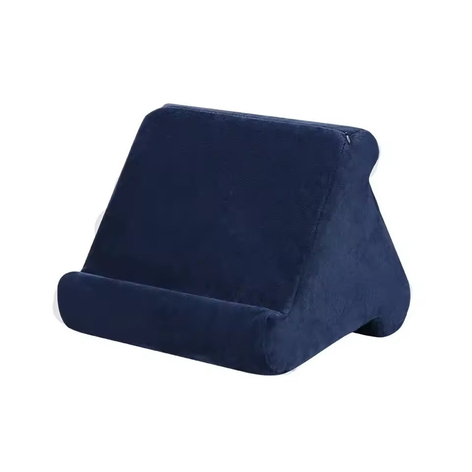 Gestionnaire de tablette réglable avec conception de tissu doux pour iPad et tablettes - parfait pour la lecture et le tournage