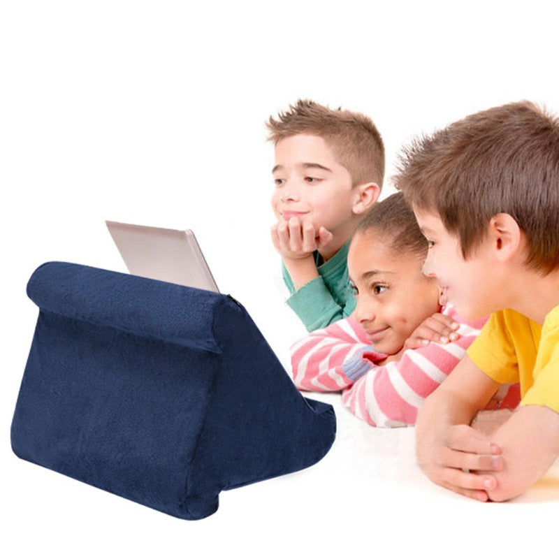 Gestionnaire de tablette réglable avec conception de tissu doux pour iPad et tablettes - parfait pour la lecture et le tournage