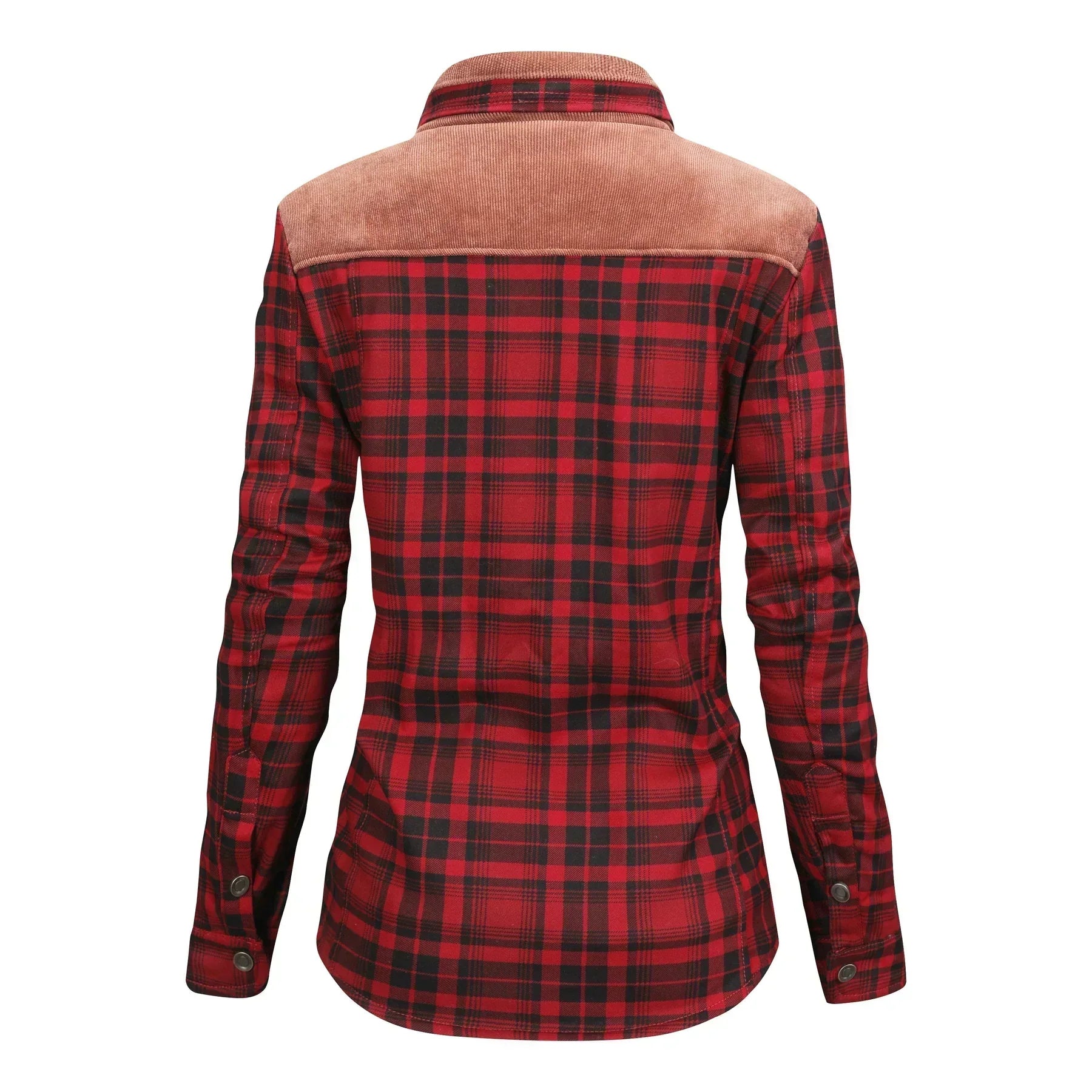 Elke | Veste en flanelle chaude pour femmes pour l'extérieur et l'hiver