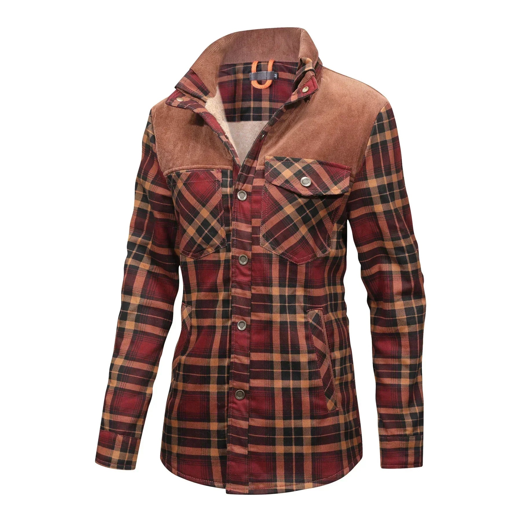 Elke | Veste en flanelle chaude pour femmes pour l'extérieur et l'hiver
