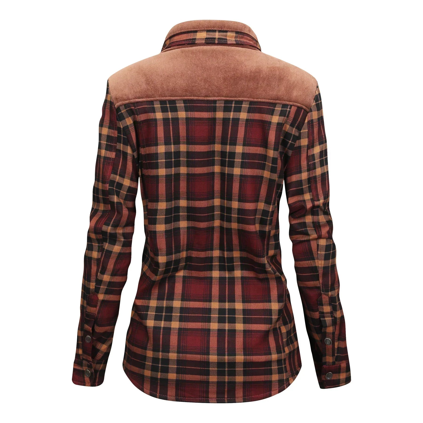 Elke | Veste en flanelle chaude pour femmes pour l'extérieur et l'hiver