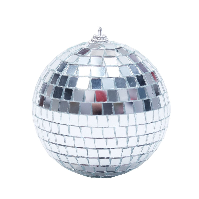 jouet sapin de Noël en forme de boule disco brillante 1