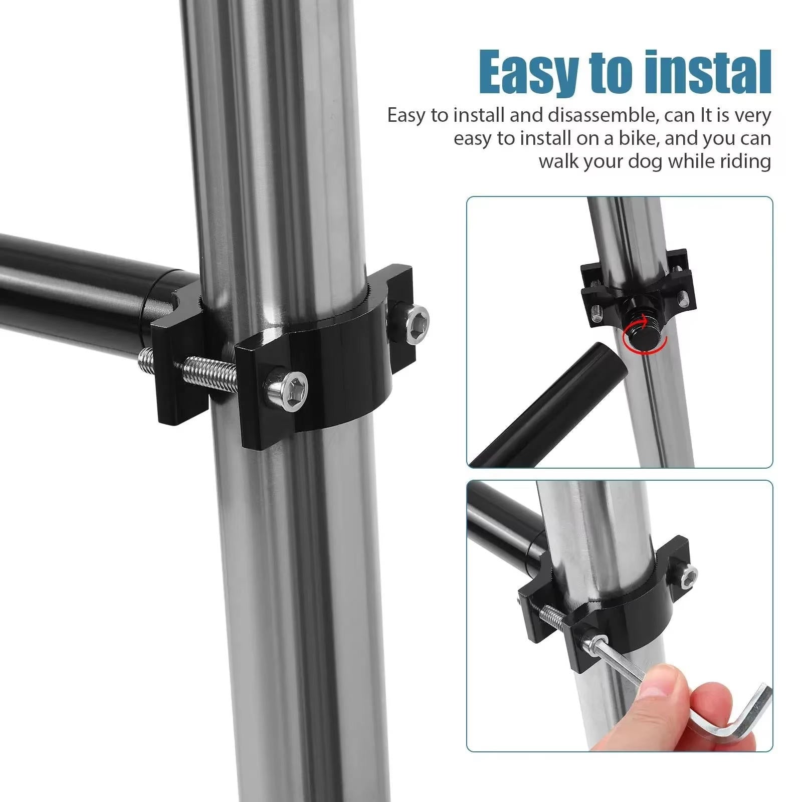 laisse pour chien à vélo 3