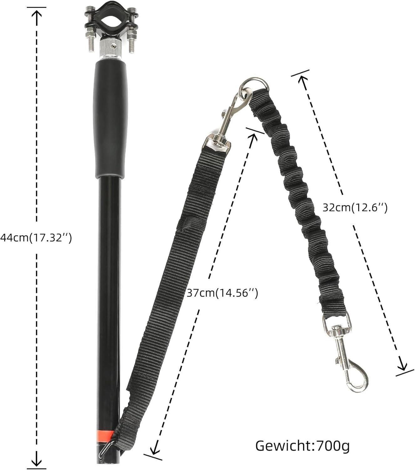 laisse pour chien à vélo 6