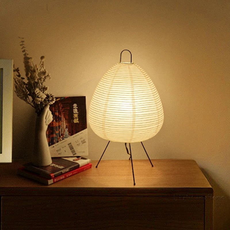 lampe japonaise en papier de riz 0
