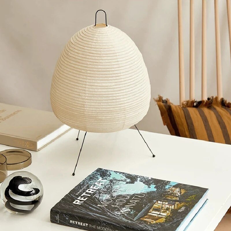 lampe japonaise en papier de riz 3