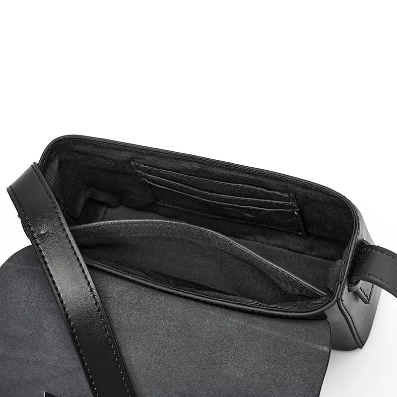 Compact leather shoulder bag Kai