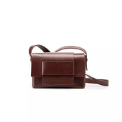 Compact leather shoulder bag Kai