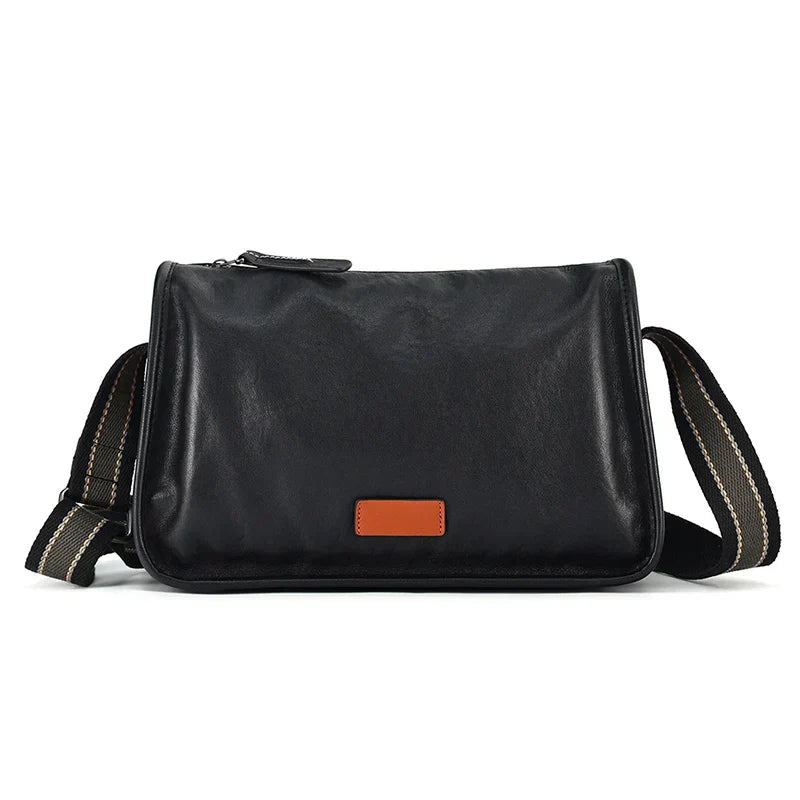Amanda | Classic leather urban shoulder bag