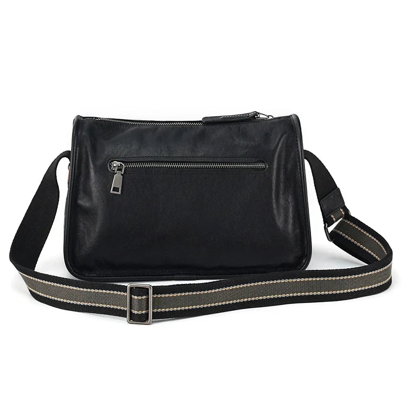 Amanda | Classic leather urban shoulder bag
