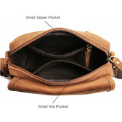 Roma | Small Compact Leather Crossbody Bag