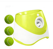 Automatic dog ball launcher with 3 distance settings