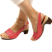 Isabelle | Mukavat arkipäivän slingback-korkokengät sandaalit
