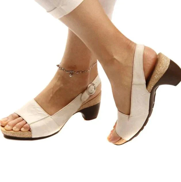 Isabelle | Mukavat arkipäivän slingback-korkokengät sandaalit