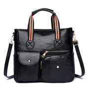 Riley | Versatile Synthetic Leather Shoulder Bag