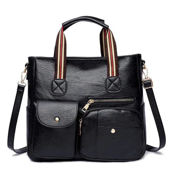 Riley | Versatile Synthetic Leather Shoulder Bag