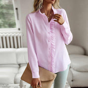 VIOLA | Elegant Long-Sleeve Blouse for Women