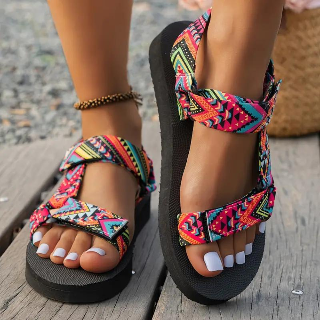 Luna | Bohemian Beach Sandals for Women