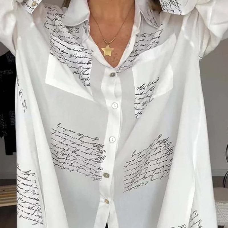 JENA | Elegant Long Fitted Blouse